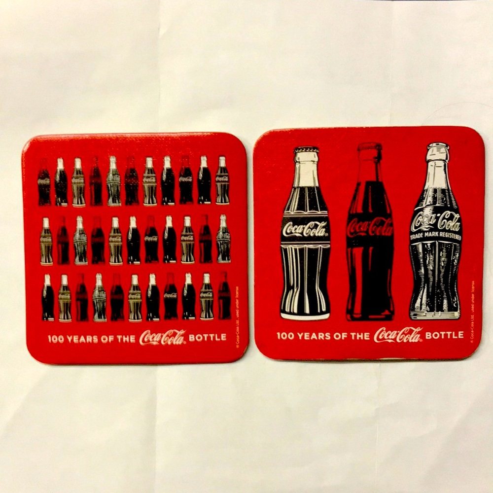 Vintage Coca Cola coasters